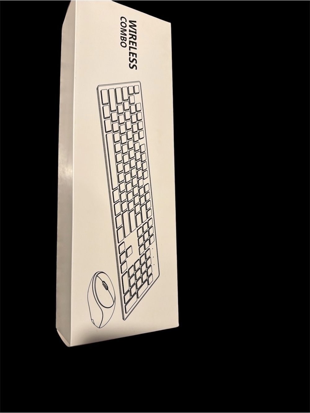 Wireless Keyboard and Mouse Combo - White